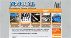 Desktop Screenshot of megeu.es